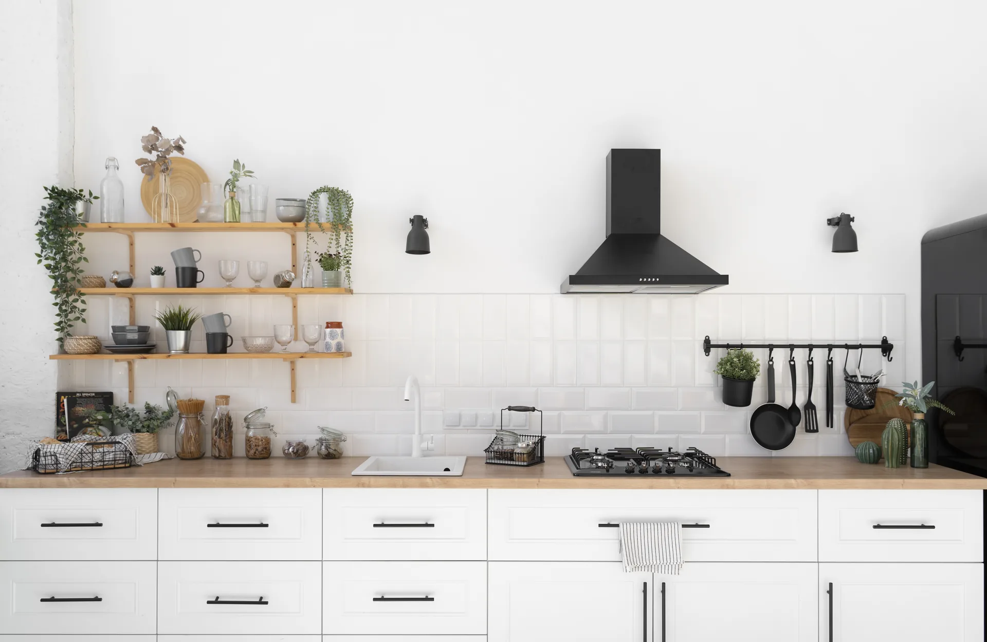 Cozy kitchen interior design in Bethesda