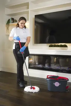Insured and background-checked Nice Maids professional